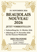 Vorbestellung Beaujolais Nouveau 2026